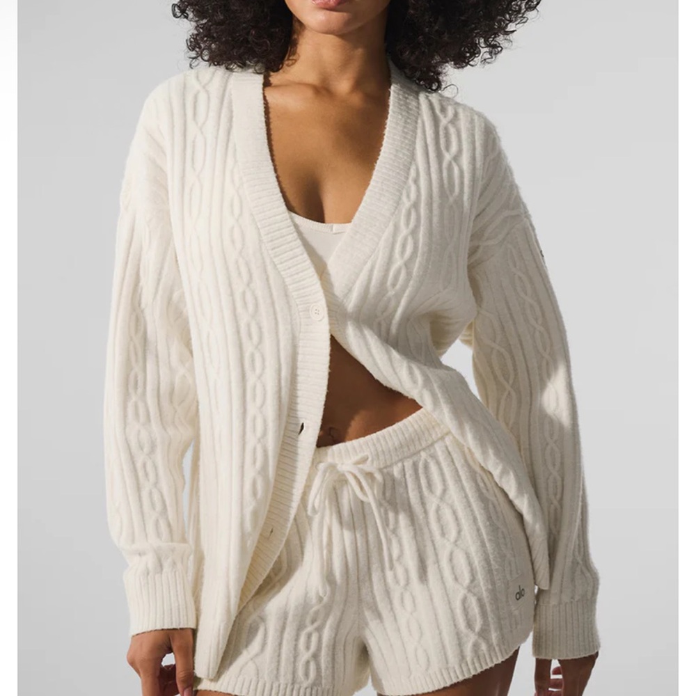 Alo yoga winter bliss cardigan